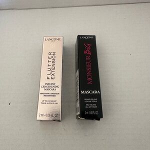 Lancome Flutter Extension and Monsieur Big Mascara mini  Duo